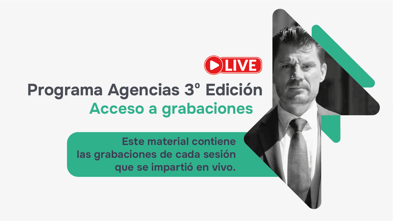 Programa Agencias 3º Edición / Grabaciones